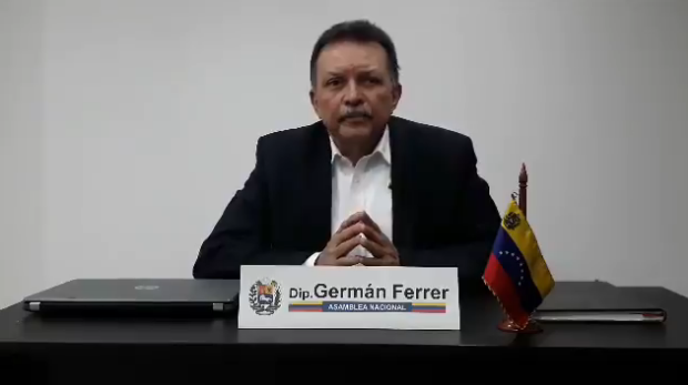 Diputado Germán Ferrer alertó que pretenden adelantar juramentación de Maduro