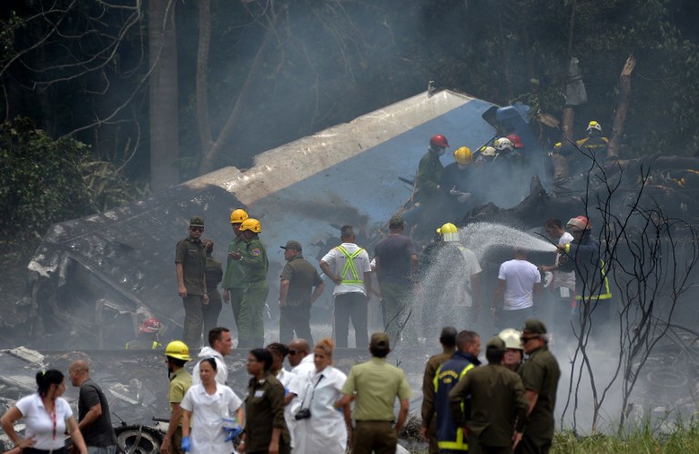 Cuba recupera una caja negra en buenas condiciones del avión accidentado