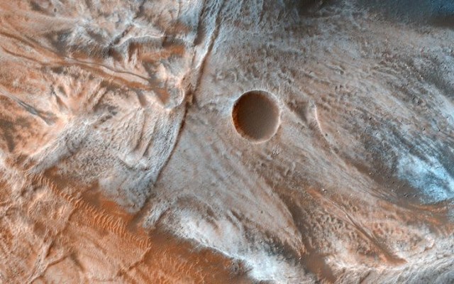 Una vista de la superficie de Marte entregada por la NASA el 7 de marzo de 2017. ATENCIÓN DE REUTERS - ESTA IMAGEN FUE PROPORCIONADA POR UN TERCERO