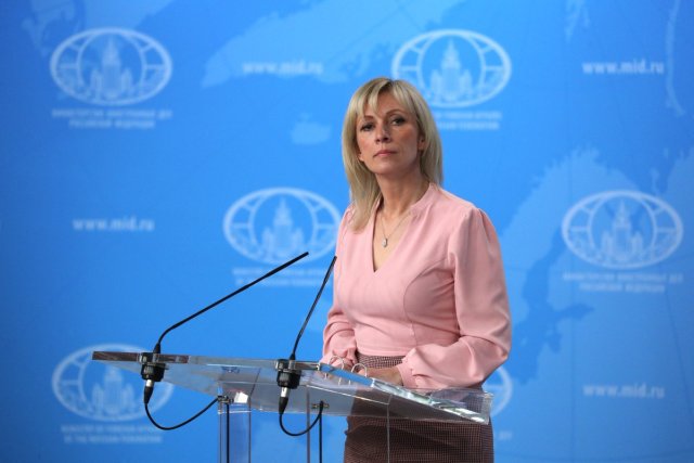 María Zajárova, portavoz del Ministerio de Asuntos Exteriores ruso | Foto: @Mae_Rusia