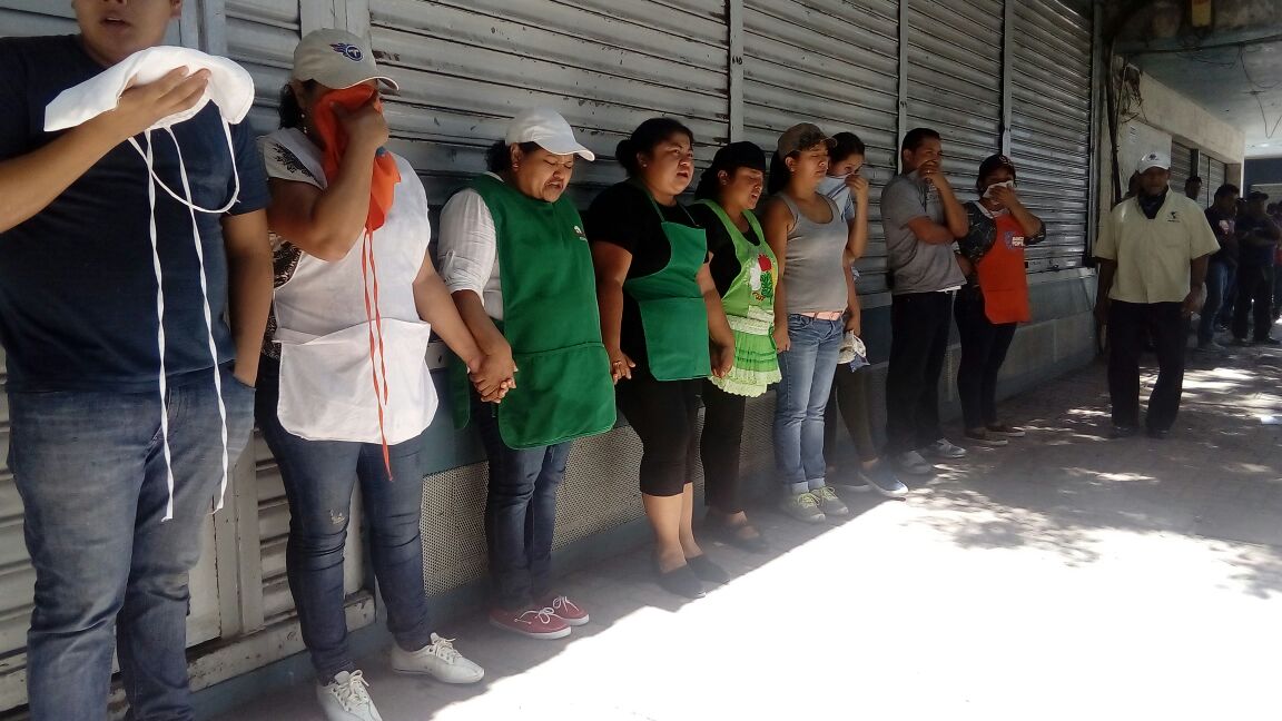 Policía hondureña reprime manifestantes en celebración del 1 de mayo