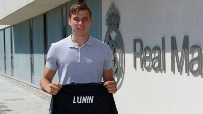 El Real Madrid anuncia el fichaje del joven meta ucraniano Andriy Lunin