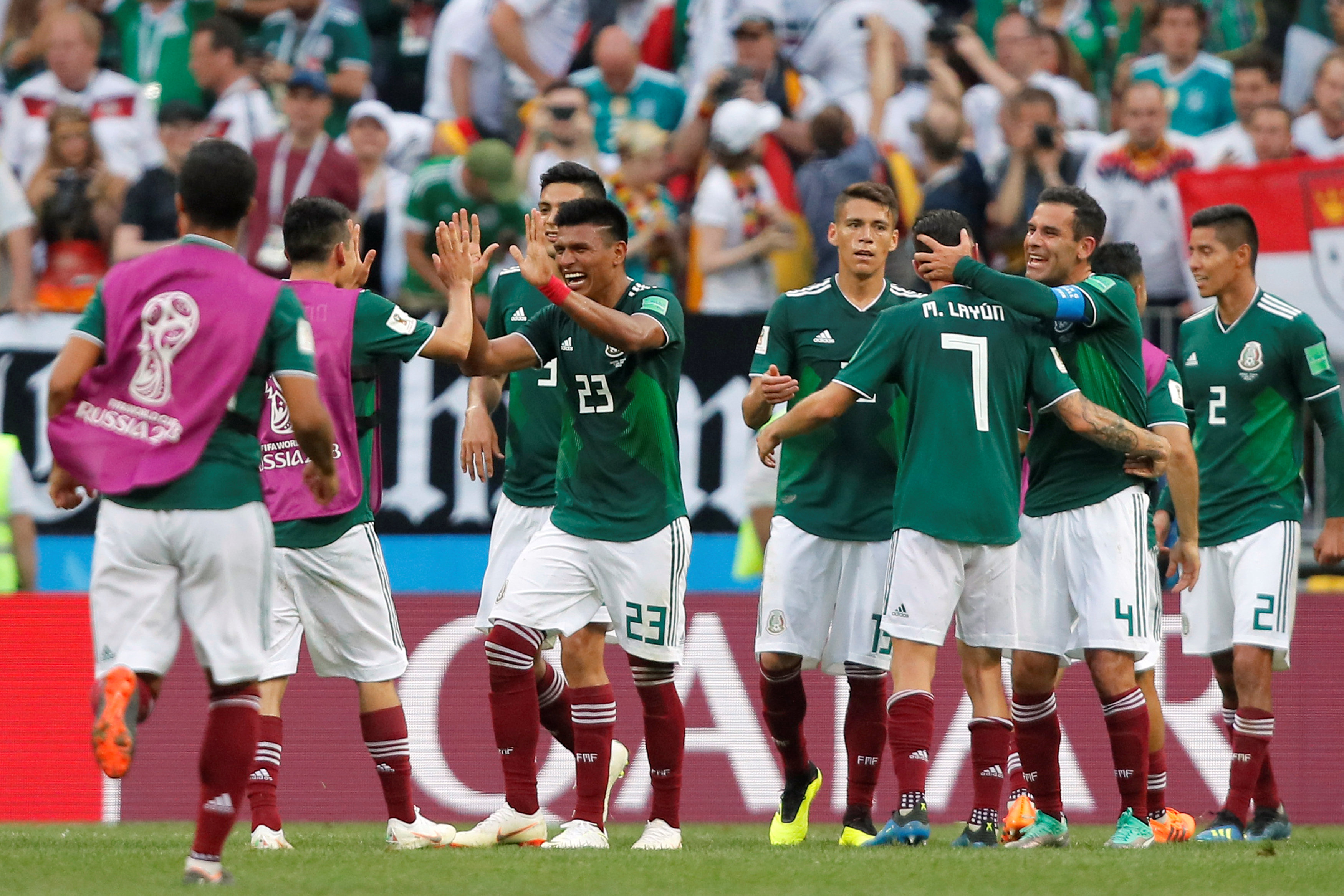 En FOTOS: México le puso picante a una Alemania perdida en el Mundial #Rusia2018