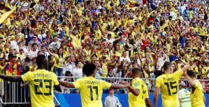 ¡UN AVIÓN HACIA OCTAVOS! Yerry Mina mete a Colombia en segunda ronda