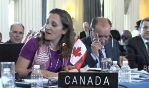 Embajadora de Canadá ante la OEA: Mantenemos la presión para que en Venezuela se restablezca la democracia