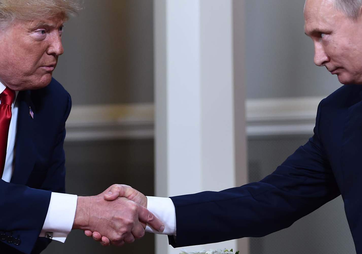 Trump espera lograr una relación extraordinaria con Putin (fotos)