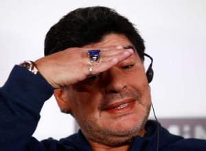 ¡Al fin Maradona salió negativo a un test!… al de coronavirus