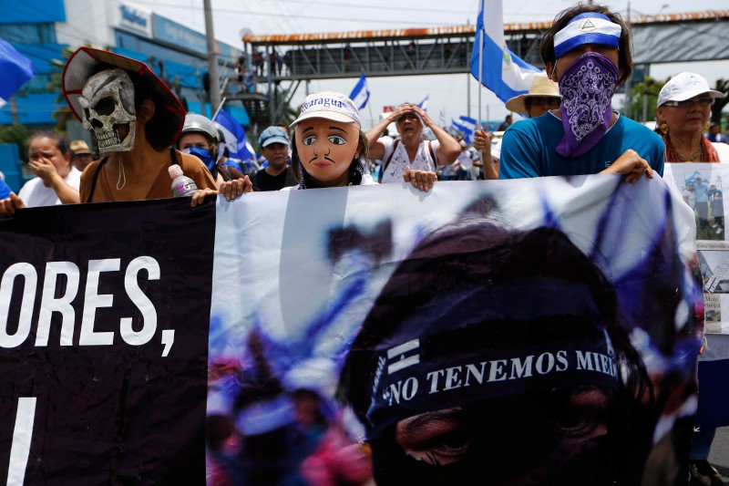 Madres de reos políticos exigen libertad para sus hijos en Nicaragua