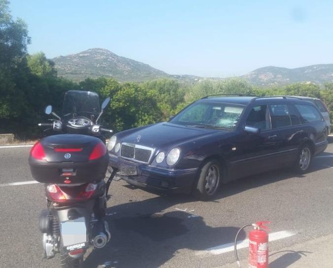 George Clooney herido en accidente de moto en Italia (fotos)