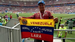 El venezolano que ha asistido a más Copas del Mundo (Fotos)