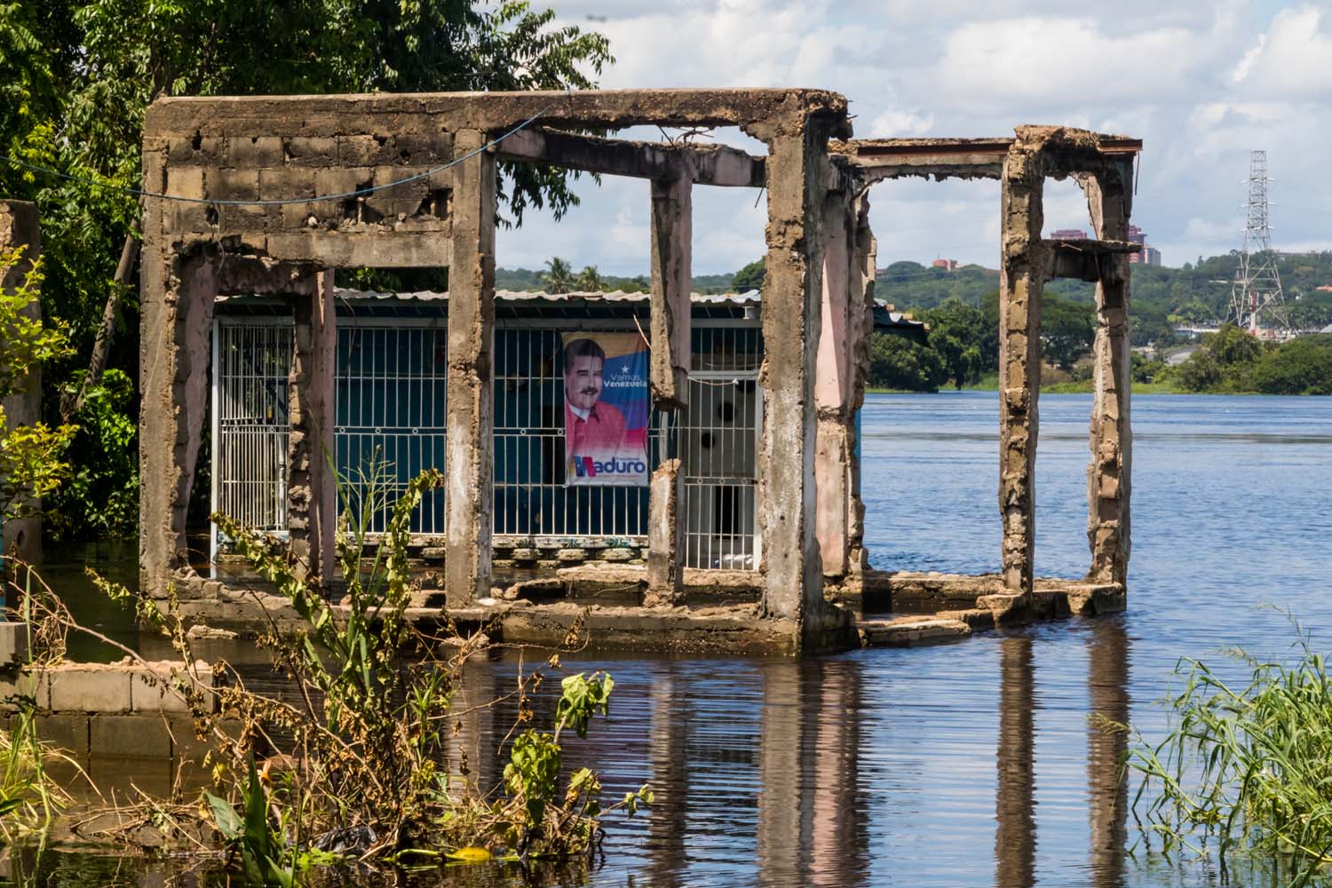San Félix sufre el golpe por crecida del río Orinoco #15Ago