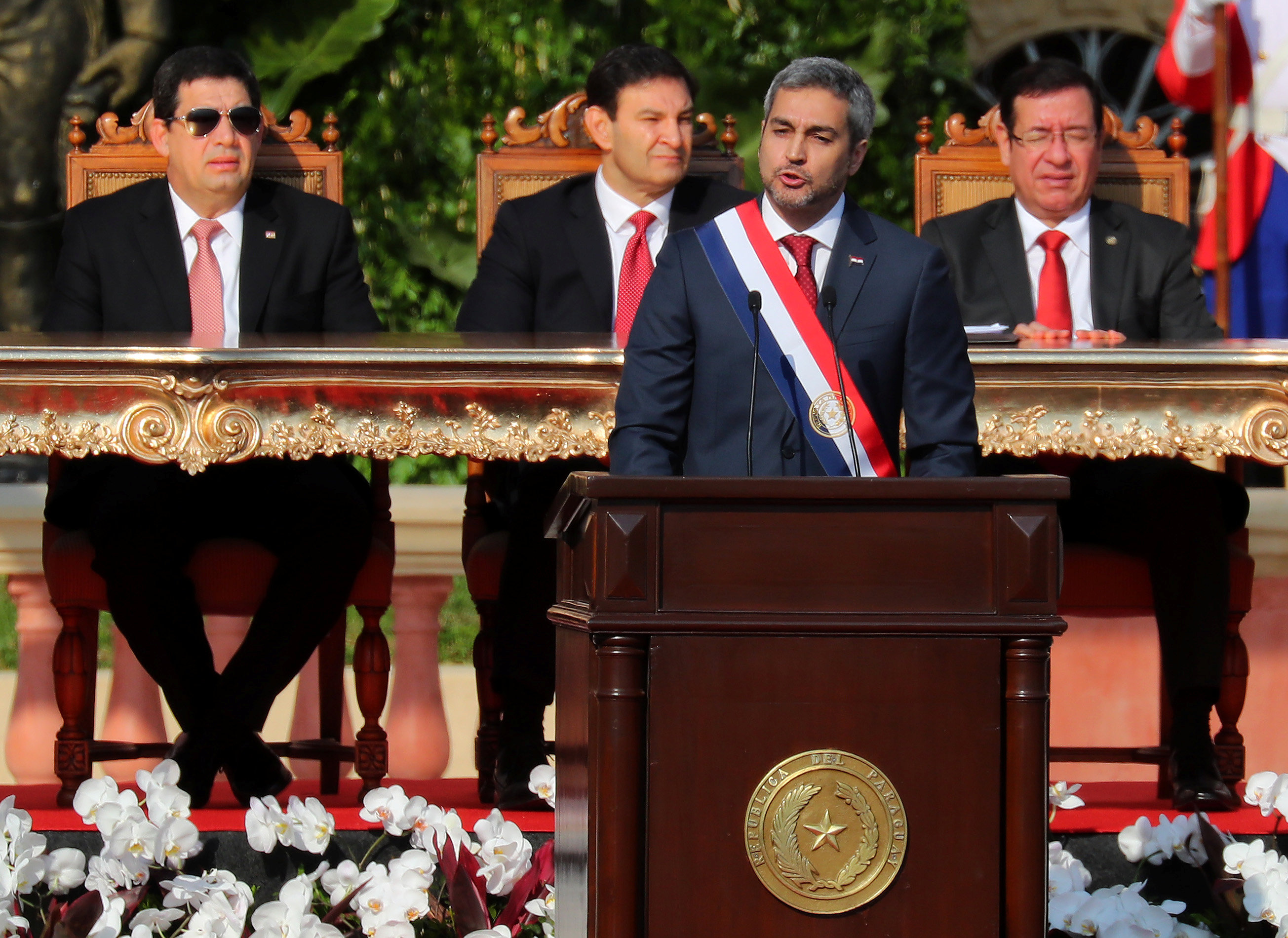 Mario Abdo Benitez denuncia abusos de poder en Venezuela y Nicaragua, al asumir presidencia de Paraguay