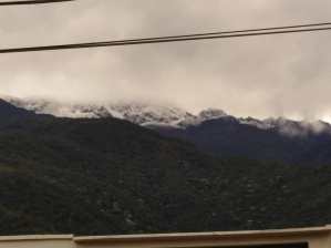 ¡Espectacular! El páramo La Culata y la Sierra Nevada de Mérida se cubren de nieve (Fotos)