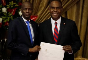 Presidente haitiano presenta formalmente al recién designado primer ministro