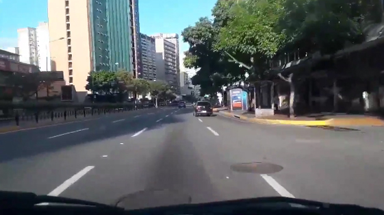 Caracas sigue solitaria por paro impuesto por el Gobierno #20Ago (video)