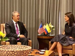 EEUU cree que Duque liderará el desafío regional generado por la crisis venezolana
