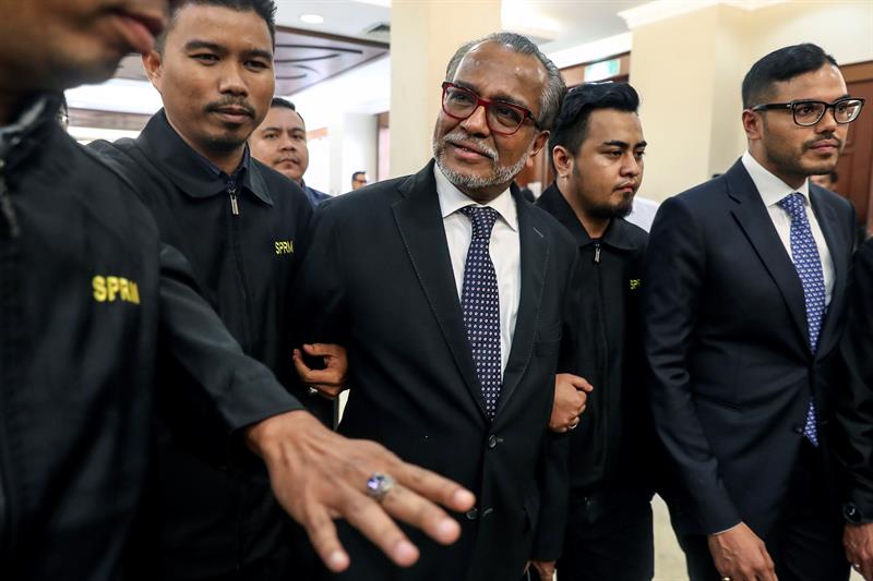 Ex primer ministro malasio Najib Razak detenido por corrupción