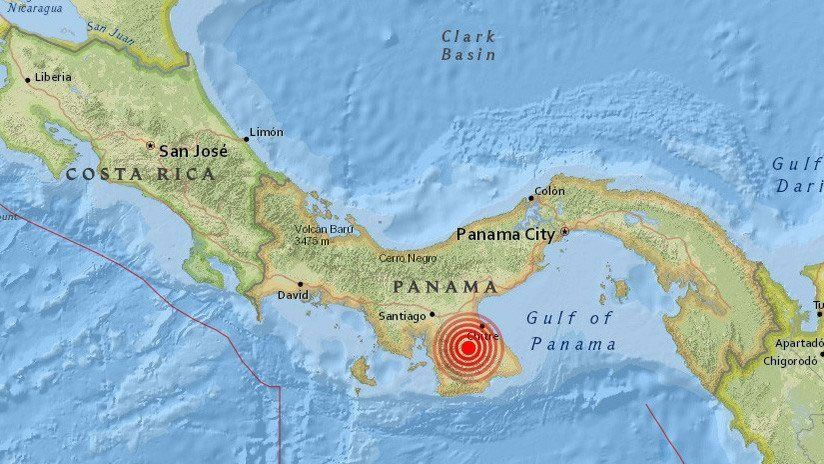 Un sismo de magnitud 5,6 sacude el este de Panamá