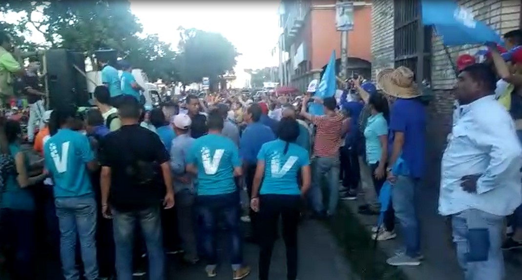 Chavista de Upata le informa a Diosdado Cabello que ya fue agredida María Corina Machado