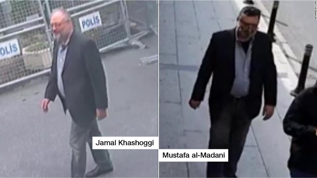 Un video muestra a un agente saudí con la ropa de Khashoggi después de ser asesinado