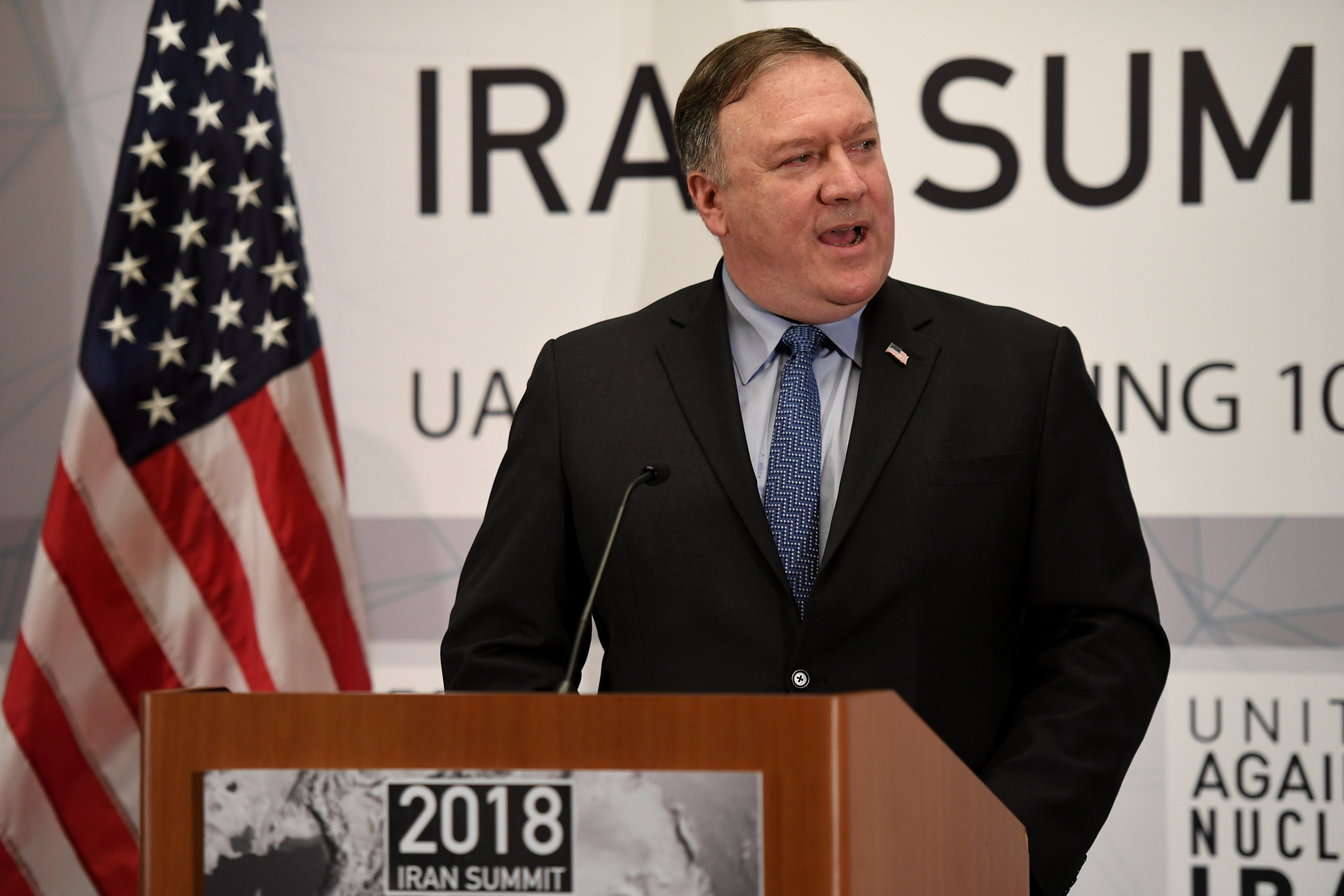 Pompeo acusa a Irán de financiar terrorismo y perpetrar asesinatos en Europa