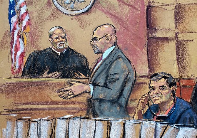 El tribunal de Nueva York selecciona 40 candidatos para ser jurados en el juicio al Chapo