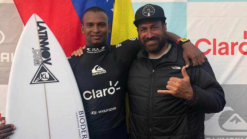 Surfista venezolano se colgó el oro en Campeonato Panamericano