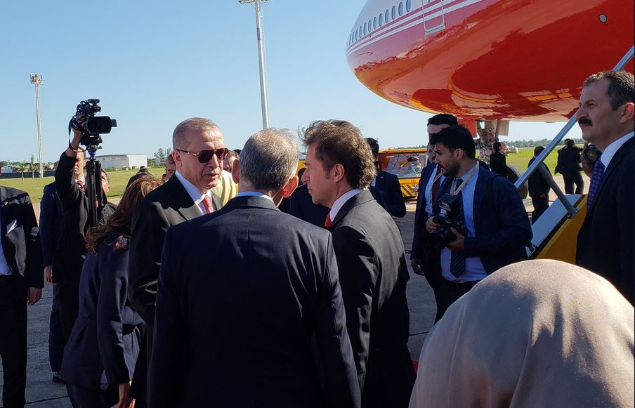 Erdogan, presidente de Turquía, ya viaja hacia Venezuela (Fotos)