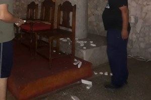 La iglesia La Coromoto en Puerto Cabello registró destrozos #27Dic (fotos)