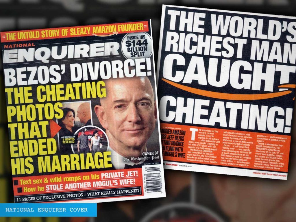 Una larga y millonaria investigación destapa la infidelidad de Jeff Bezos