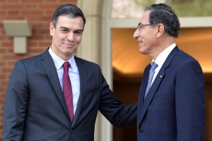 España y Perú respaldan a Guaidó y piden elecciones libres en Venezuela