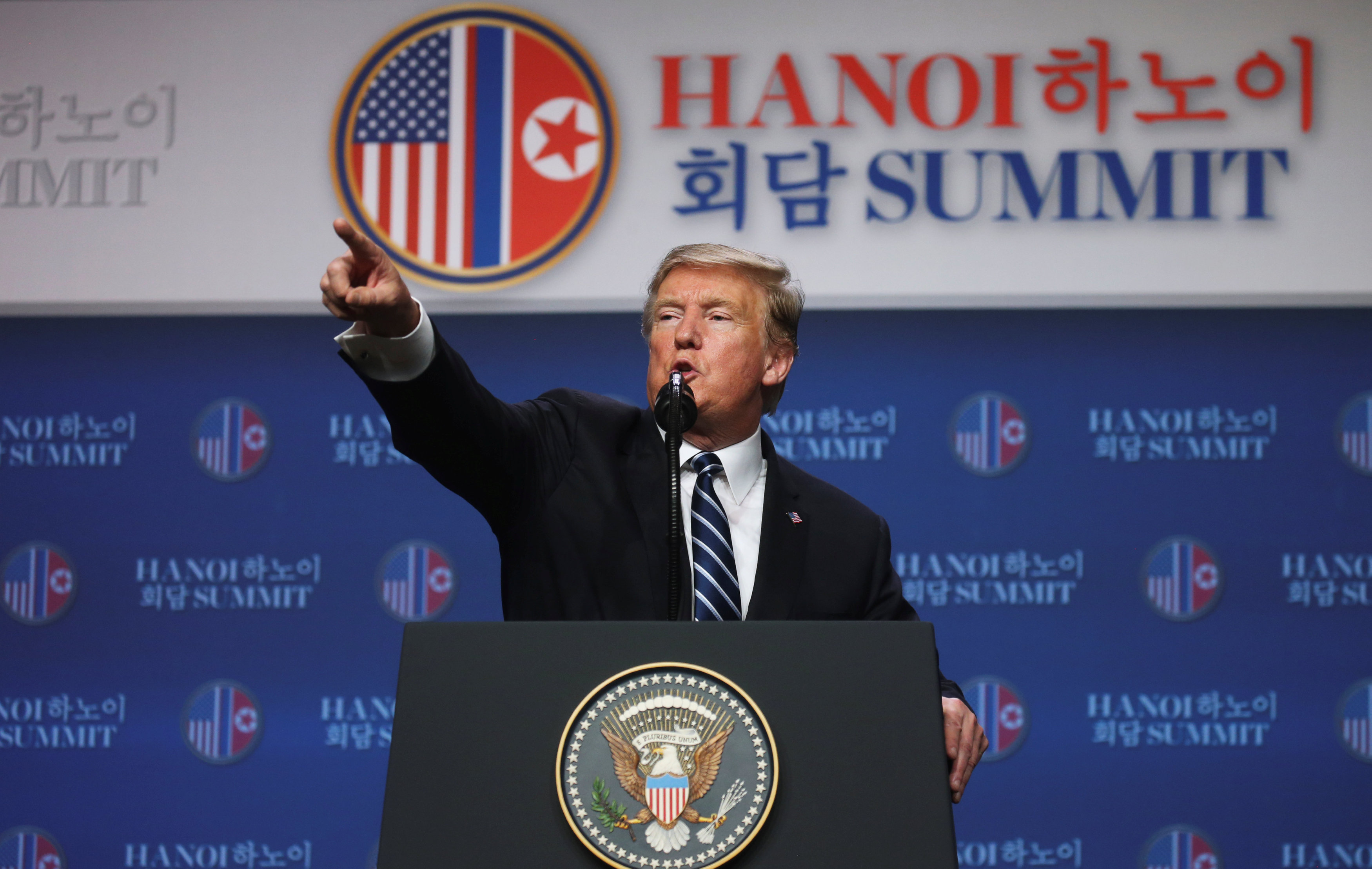 Termina abruptamente y sin ningún acuerdo la cumbre entre Trump y Kim (Fotos y Video)
