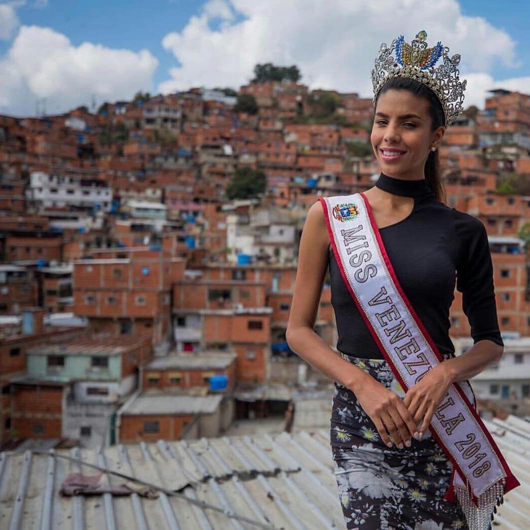 La Miss del barrio, Isabella Rodríguez abrió las puertas de su humilde casa en Petare (Foto)