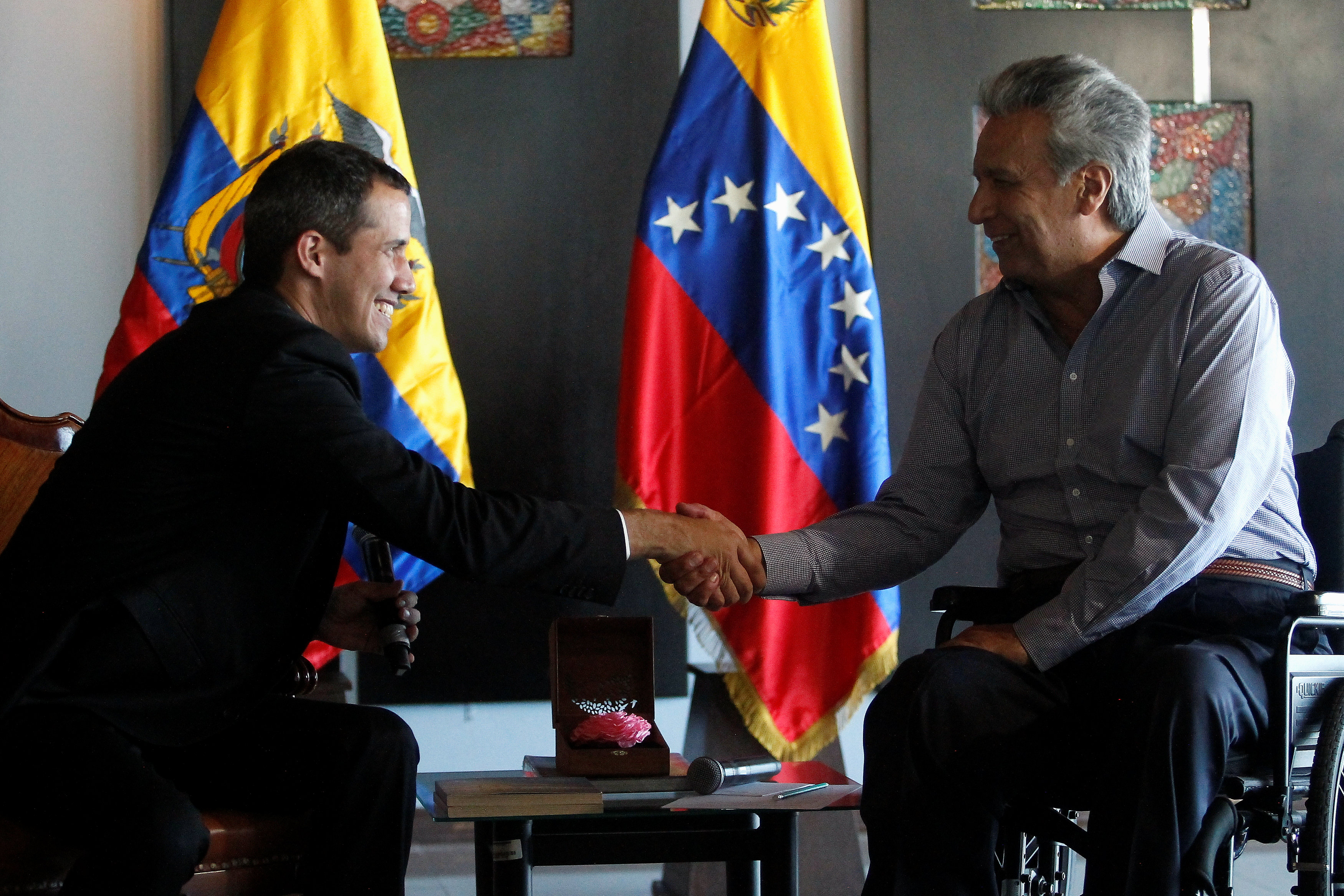 Guaidó reafirma en Ecuador que, aunque el presente es duro, Venezuela mira al futuro (VIDEO)