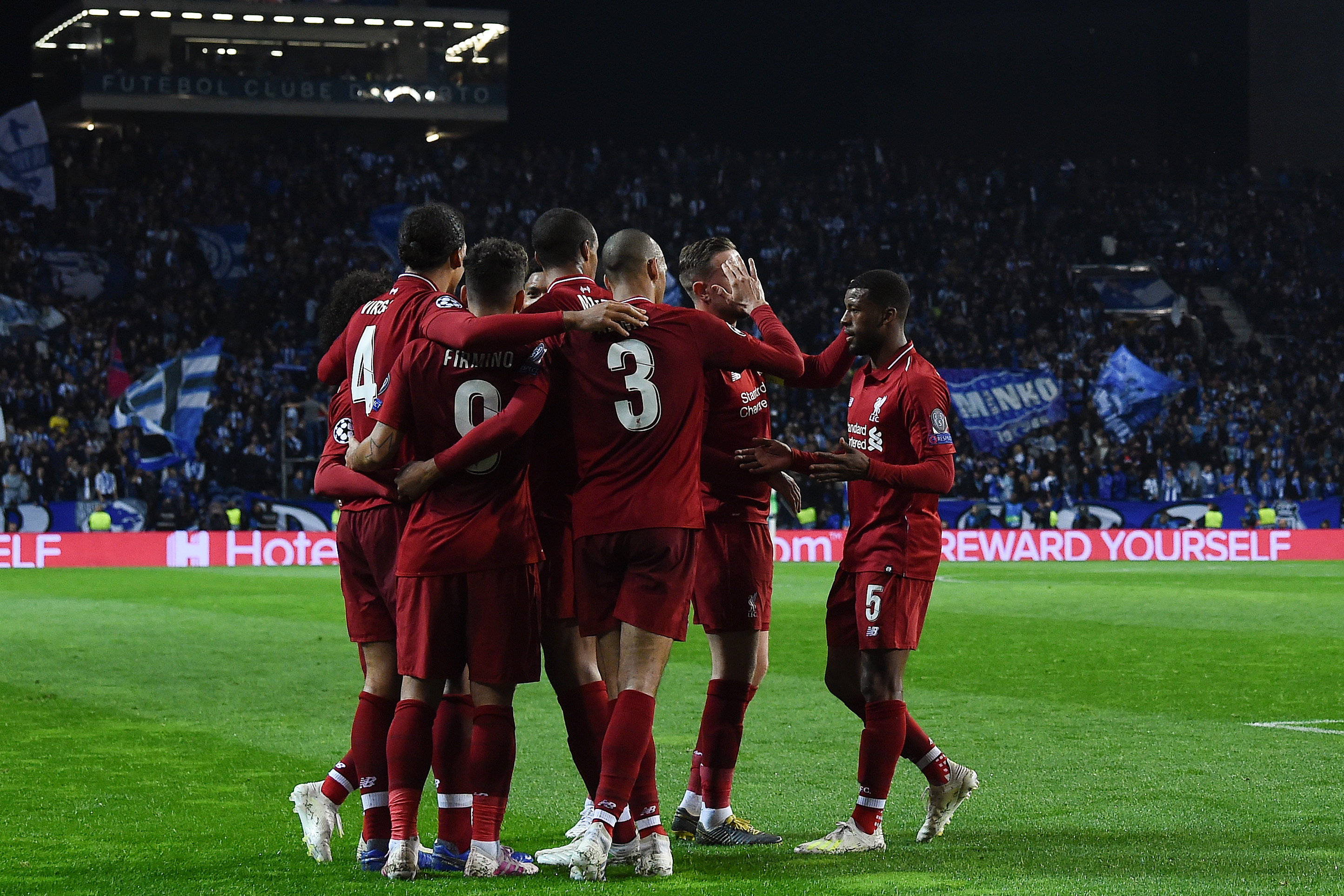 Liverpool cumple con el trámite ante Porto para meterse en semifinales de Champions