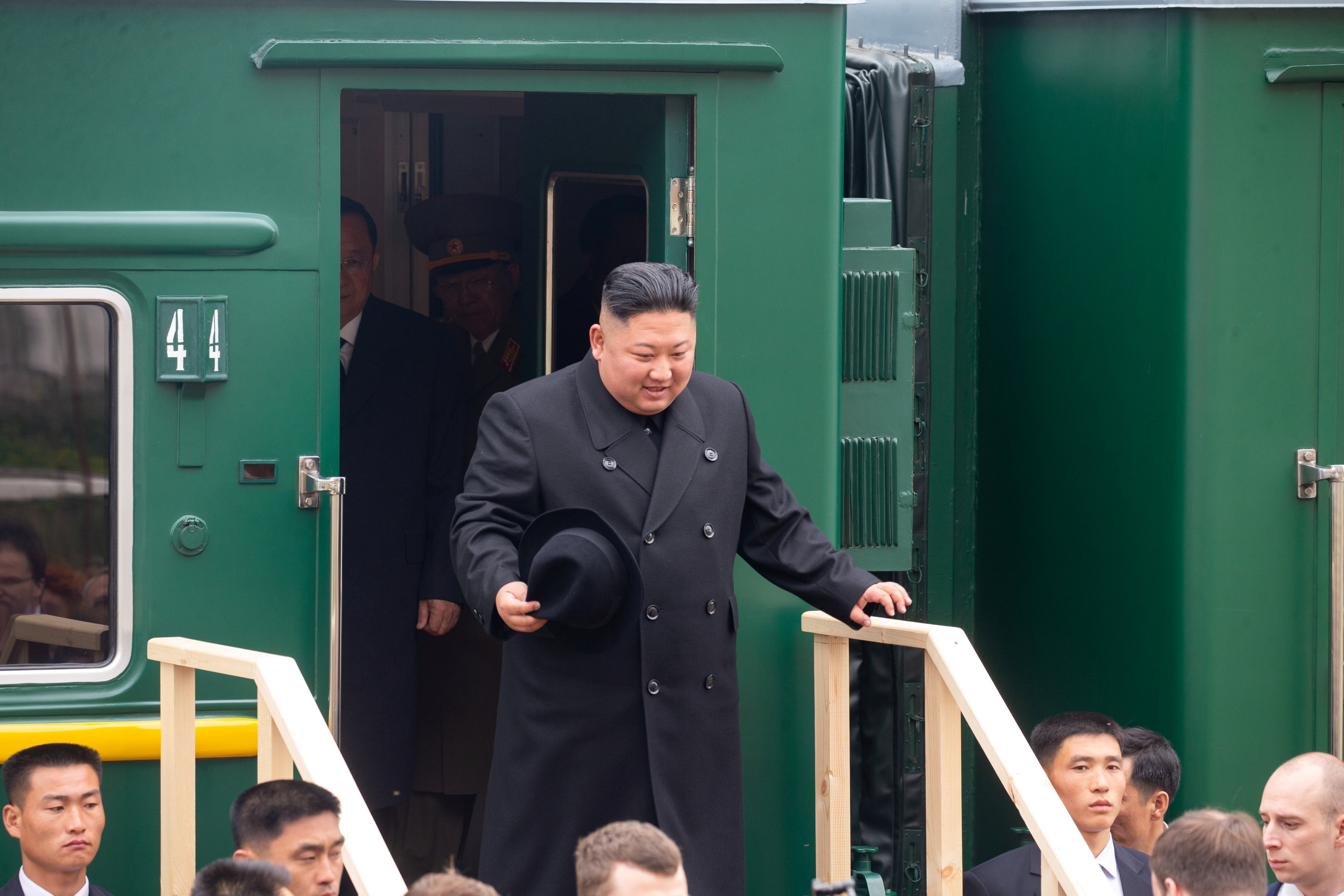 Kim Jong Un llega a Rusia para una cumbre con Vladimir Putin