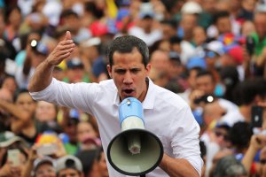 Guaidó dice que la comunidad internacional respalda  este proceso irreversible de cambio
