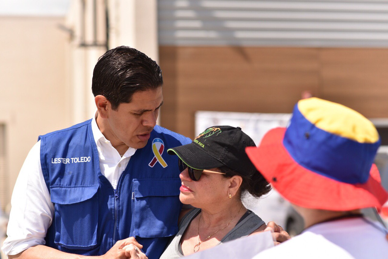 Lester Toledo: Diáspora venezolana continúa venciendo a la dictadura con la ayuda humanitaria