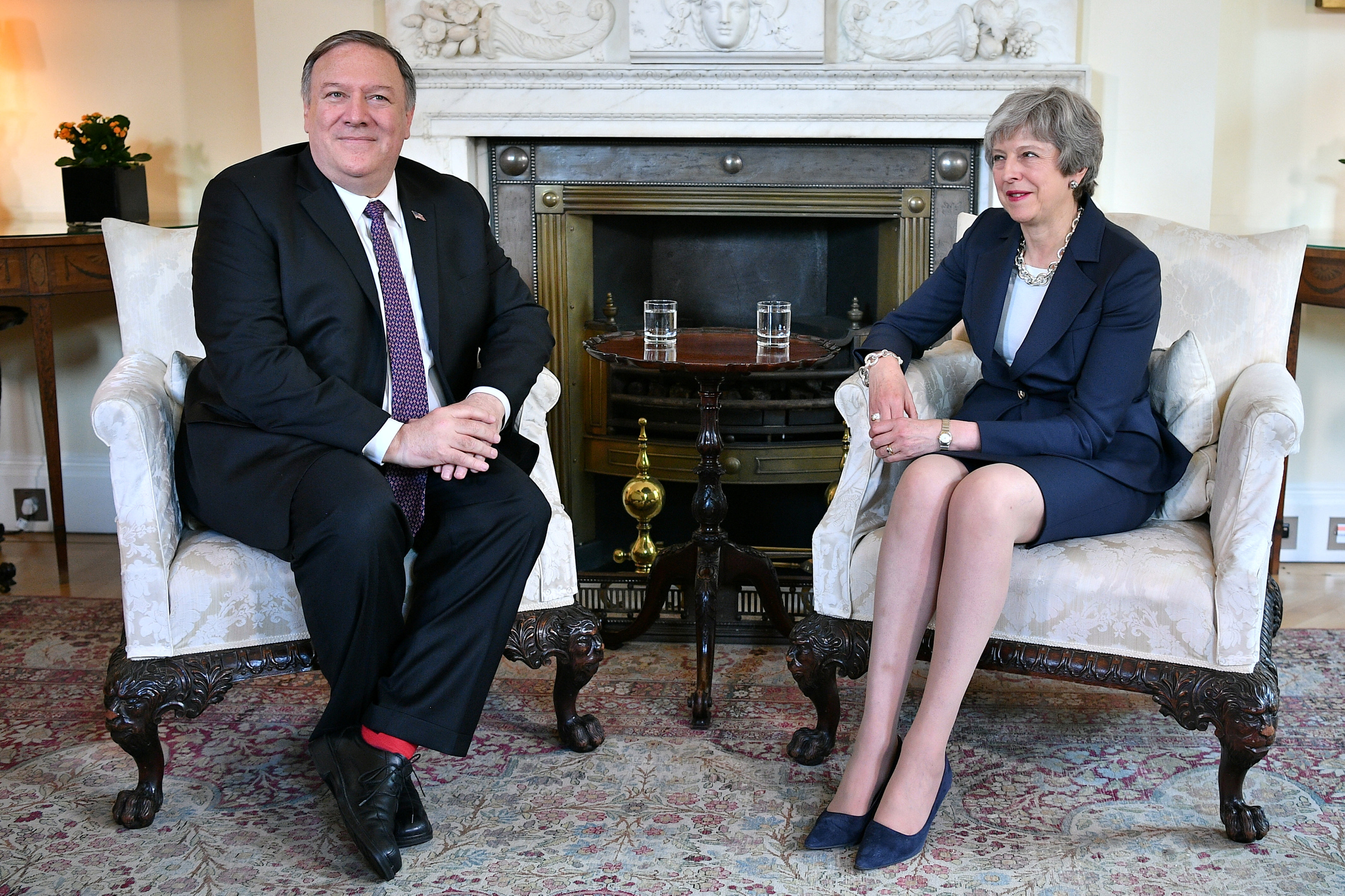 Pompeo se reúne con May ante la tensión de Estados Unidos con Irán