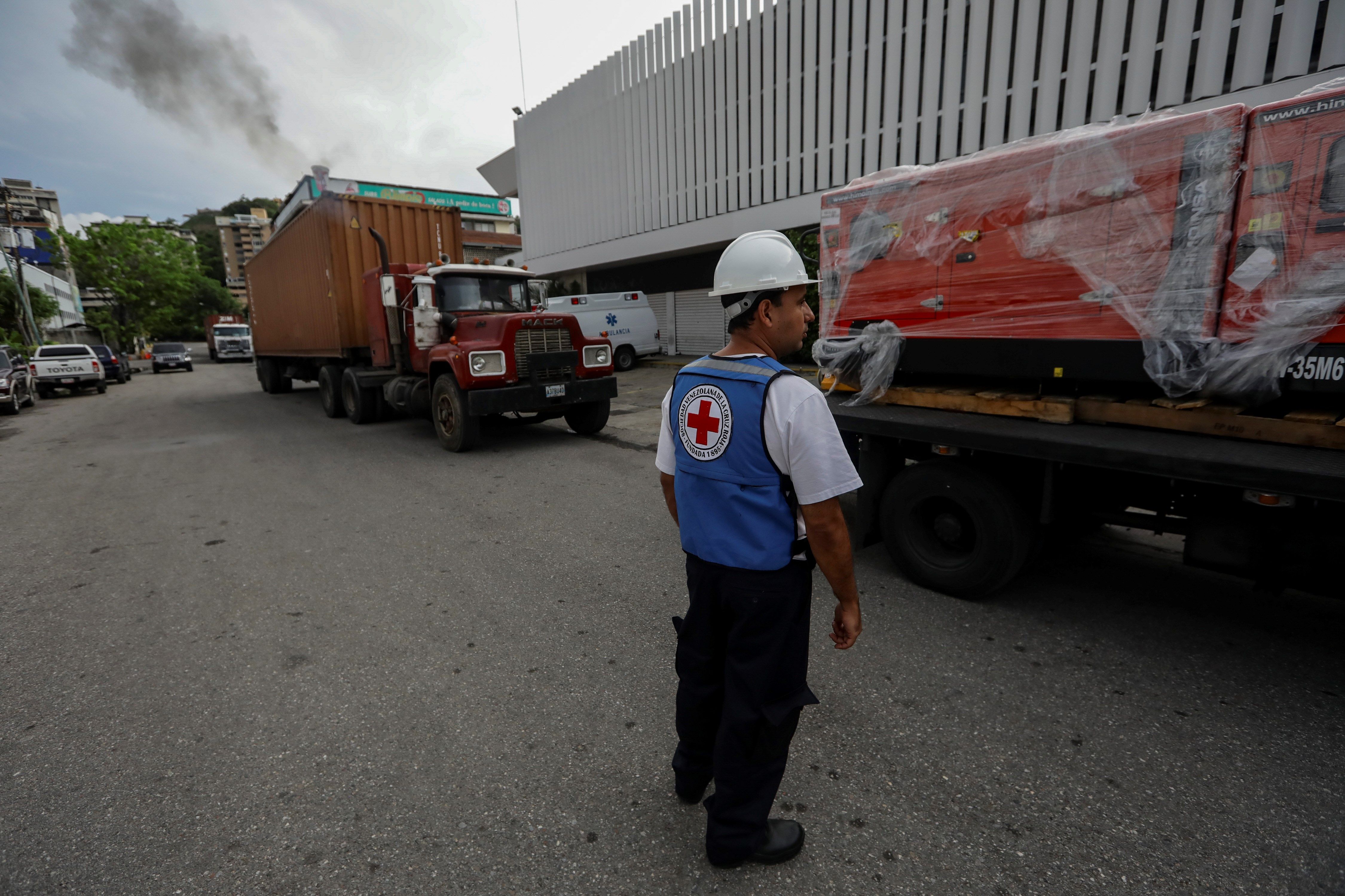 Cruz Roja Venezolana recibirá 42 toneladas de ayuda humanitaria
