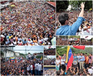 Barinas, la supuesta tierra de Chávez que se desbordó por Guaidó (FOTOS)