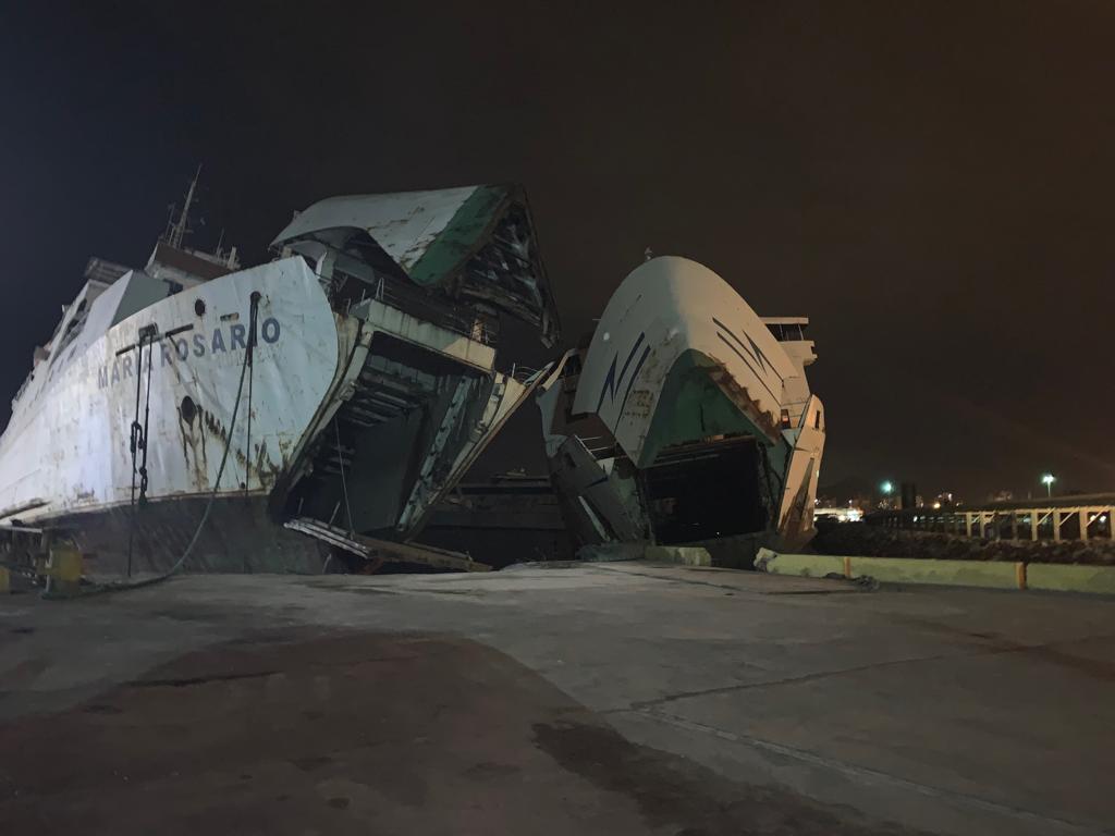 De los creadores del Cementerio de Aviones llega… los barcos de Conferry ahora son chatarra (fotos)