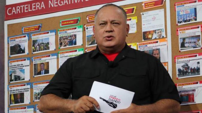 La “advertencia” de Diosdado Cabello a Alberto Fernández (VIDEO)