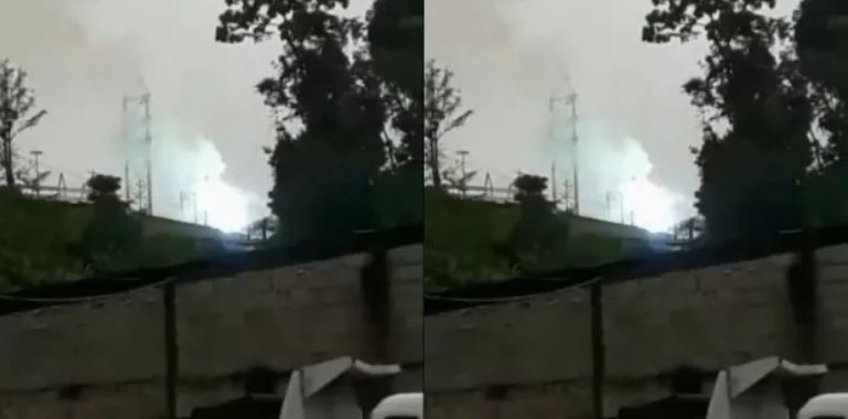 Reportan explosión en la subestación eléctrica El Laurel en Maturín (Video)