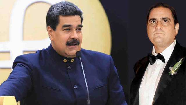 Foto especial cortesía: Alex Sáab y Nicolás Maduro. 