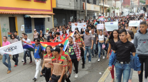 Decenas de merideños marcharon por el Orgullo LGTBI+ y los derechos igualitarios (Fotos)