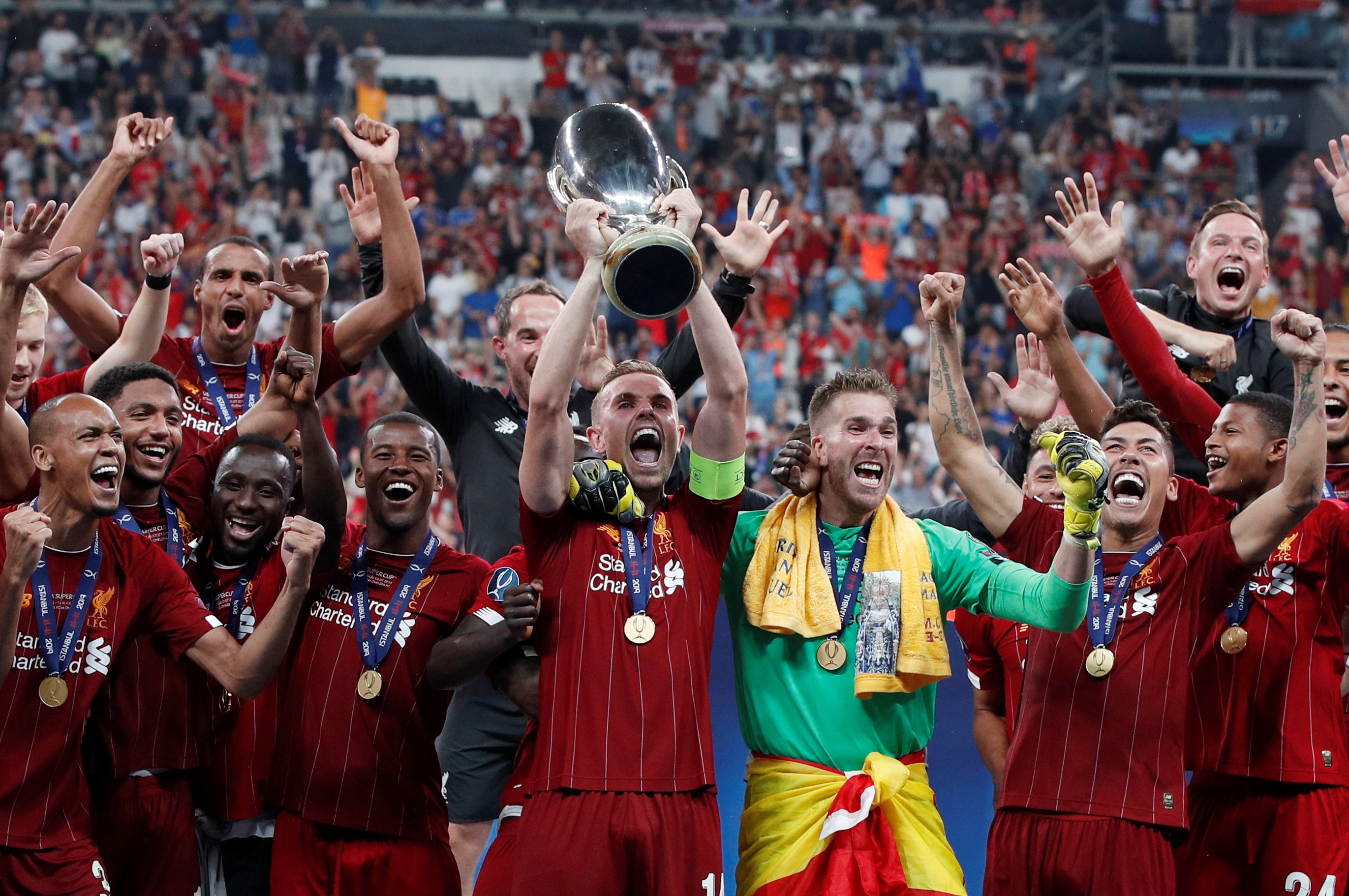 Liverpool vence por penales a Chelsea y gana Supercopa de Europa por cuarta vez