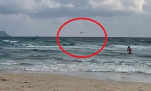 Cae al mar en España un avión del Ejército del aire y buscan al piloto