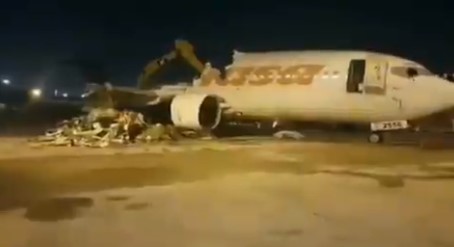 El INSÓLITO video que muestra un avión de Conviasa abandonado y destruido por el socialismo