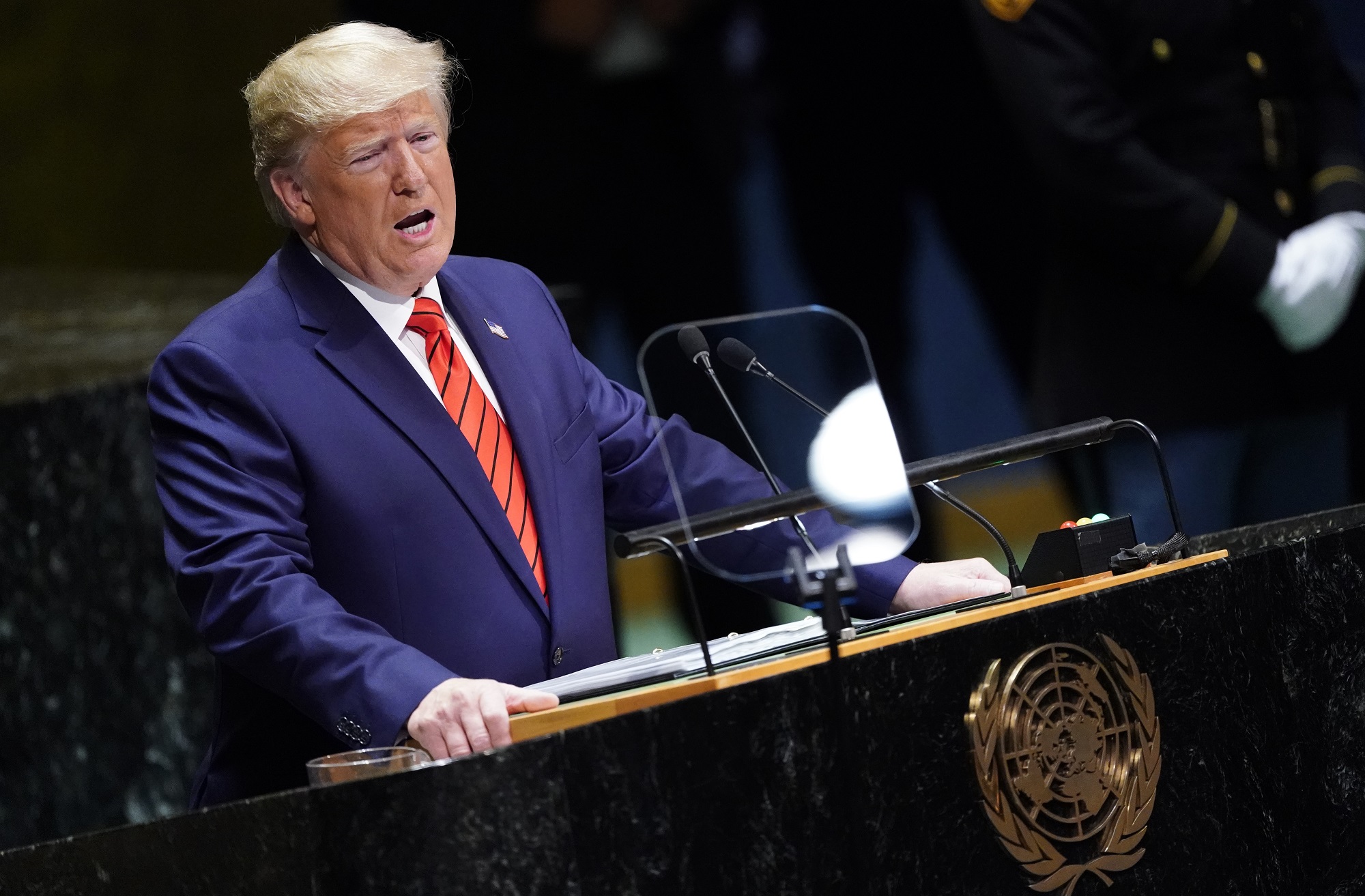 Donald Trump en la ONU: El dictador Maduro es un títere cubano